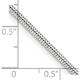 thumbnail image 4 of Sterling Silver 2mm Round Snake Chain (20 X 2) Made In Italy qsnl060-20, 4 of 5