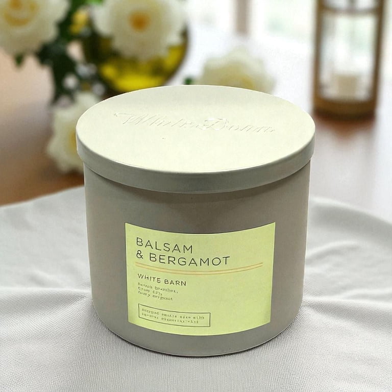Bath and Body Works Balsam & Bergamot Scented 3-Wicked Candle