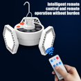 thumbnail image 1 of Luz plegable para acampar Luz de camping económica lámpara de puesto de 3 lados linterna LED Solar bombillas de emergencia con gancho para exteriores campamento fiesta de pesca Barbie Nuevos Originales, 1 of 9