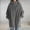*Gray, variant on ClodeEU Women's Fleece Lined Hooded Zip Up Long Jacket With Pockets,Casual Loose Trendy Jacket Dark Gray,Womens Plus XXL