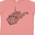 thumbnail image 4 of Inktastic West Virginia State Word Salad Boys or Girls Toddler T-Shirt, 4 of 5