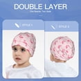 thumbnail image 6 of Honeii Cute Flamingo with Heart Print Kids Knit Beanie Watch Hat ,Knit Cap for Boys and Girls, 6 of 7