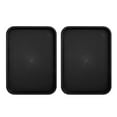 thumbnail image 1 of Food Tray, Slip Resistance Lunch Tray  For Dining Hall Black, 1 of 8
