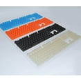 thumbnail image 3 of DIY Touches Transparentes Traitement Mat ABS RGB Touches Clavier de Jeu pour Interrupteurs CHERRY MX/Clone Noir Transparent, 3 of 9