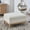 Ivory, variant on Storage Ottomans 33.86"W Upholstered Wood Base Storage Ottoman With Reversible Lid Coffee Table, Foot Stool Square Footrest with Rubberwood Legs for Living Room Bedroom Entryway and Office, Ivory Bou