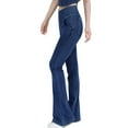 thumbnail image 4 of Sevevn Bell Bottom Jeans for Women High Waisted Stretchy Flare Jeans with Pockets Trendy Crossover Pull On Flare Jeggings, 4 of 4
