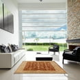 thumbnail image 7 of Ahgly Company Machine Washable Indoor Round Industrial Modern Lava Red Area Rugs, 3' Round, 7 of 7
