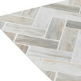 thumbnail image 4 of Achim Retro 12" x 12" 1.5mm Peel & Stick Vinyl Floor Tiles, 20 Tiles/20 sq. ft., Stone Herringbone, 4 of 5