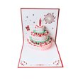 thumbnail image 1 of Tarjeta De Cumpleaños Tridimensional Pastel 3d Creativo Personalizado De Alta Gama Hecho A Mano Tallado En Papel Negocios Bendición Música Tarjeta Pequeña Regalo De Vacaciones Bendición Tarjeta De Felicitación ER, 1 of 5