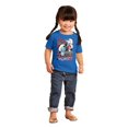 thumbnail image 4 of The Smurfs Kanji Peep The Drip Toddler Boy Girl T Shirt Infant Toddler Brisco Brands 12M, 4 of 6