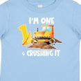 thumbnail image 4 of Inktastic I'm 1 and Crushing It Construction 1st Birthday Boys or Girls Baby T-Shirt, 4 of 5