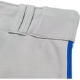 thumbnail image 3 of TOURNAMENT w/Pipe Softball Pant - GREY,ROYALPIPE - XL, 3 of 8