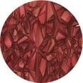 thumbnail image 1 of Ahgly Company Machine Washable Indoor Round Transitional Cranberry Red Area Rugs, 4' Round, 1 of 7