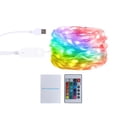 thumbnail image 3 of Guirnalda de luces LED para exteriores con USB, ideal para porches, bares y azoteas. 5m, 3 of 9