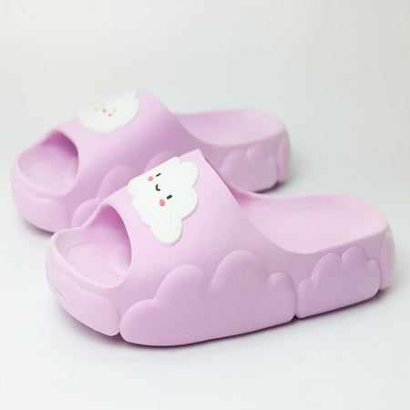 

CoCopeanut Cute Clouds Sandals for Women Spring Thick Outdoor Ladies EVA Slides Slipper Woman Indoor Soft Bottom Platform Slippers Shoes