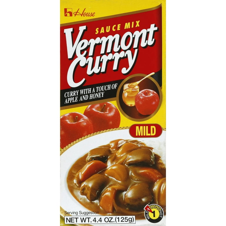 House Foods Six Sauce Curry Vermont Mild 4.05 oz Pack Of 10 Walmart