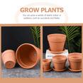 thumbnail image 4 of 20pcs Small Red Ceramic Flower Pot Terracotta Pot Clay Ceramic Pottery Planter, 4 of 8