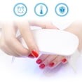 thumbnail image 4 of KEINXS Semicured Gel Nail Stickers UV/LED Lamp Required 20Pcs Gel Nail Polish Wraps, 4 of 21