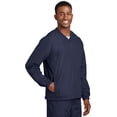 thumbnail image 4 of Sport-Tek V-Neck Raglan Wind Shirt. JST72 - M True Navy, 4 of 5