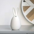 thumbnail image 4 of Ceramic White Rabbits Easter Bunny, Easter Bunny Decoration Desktop Rabbit Ornament Tabletop Rabbit Figurines for Spring Easter, Spring Decorative Rab, 4 of 4
