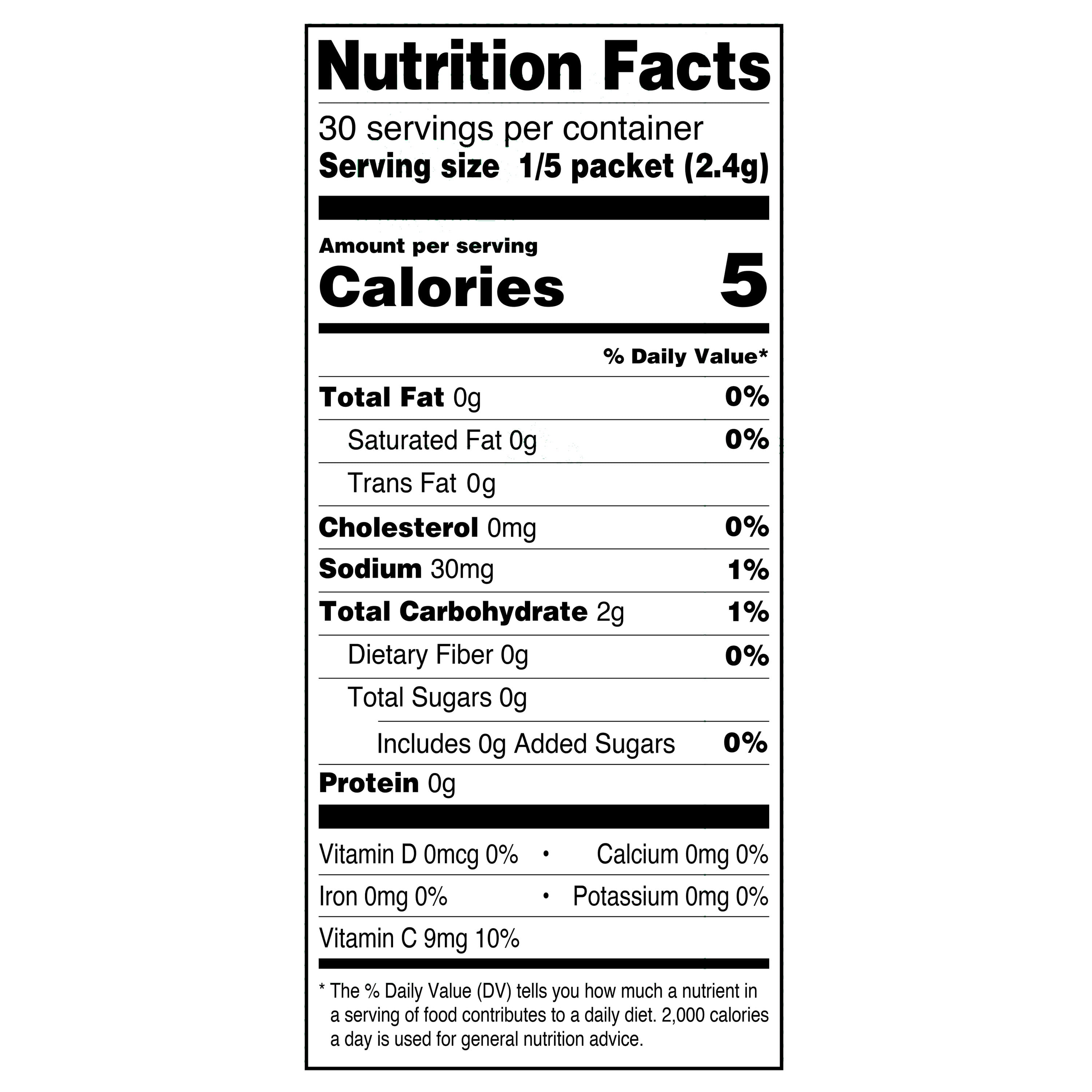 (12 pack) Great Value Sugar-Free Strawberry Watermelon Powdered Drink Mix, 0.42 oz, 6 Packets
