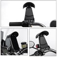 thumbnail image 4 of Soporte para teléfono, protector de clima portátil, impermeable, ligero, universal, resistente al desgaste, nailon, bicicleta negra, fácil, 4 of 9