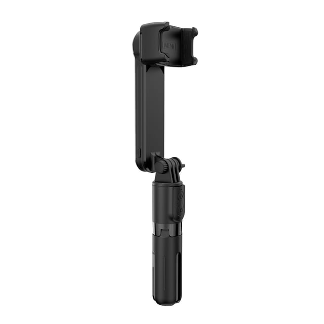 Portable Handheld Smartphone Gimbal Stabilizer BT Selfie Stick Retractable Foldable Built in Tripod Fill Light