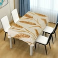 thumbnail image 3 of Yayeee Tablecloths for Rectangular Tables 54 x 54 inch Party Table Cover, Wheat Ears Pattern, 3 of 6