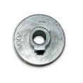 thumbnail image 3 of Chicago Die Cast 2 in. D Zinc Single V Grooved Pulley, 3 of 4