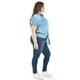 thumbnail image 2 of Blusa de mezclilla con nudo Roman Fashion /Tallas Extras, 5116 (Mezclilla light) azul 36, 2 of 5
