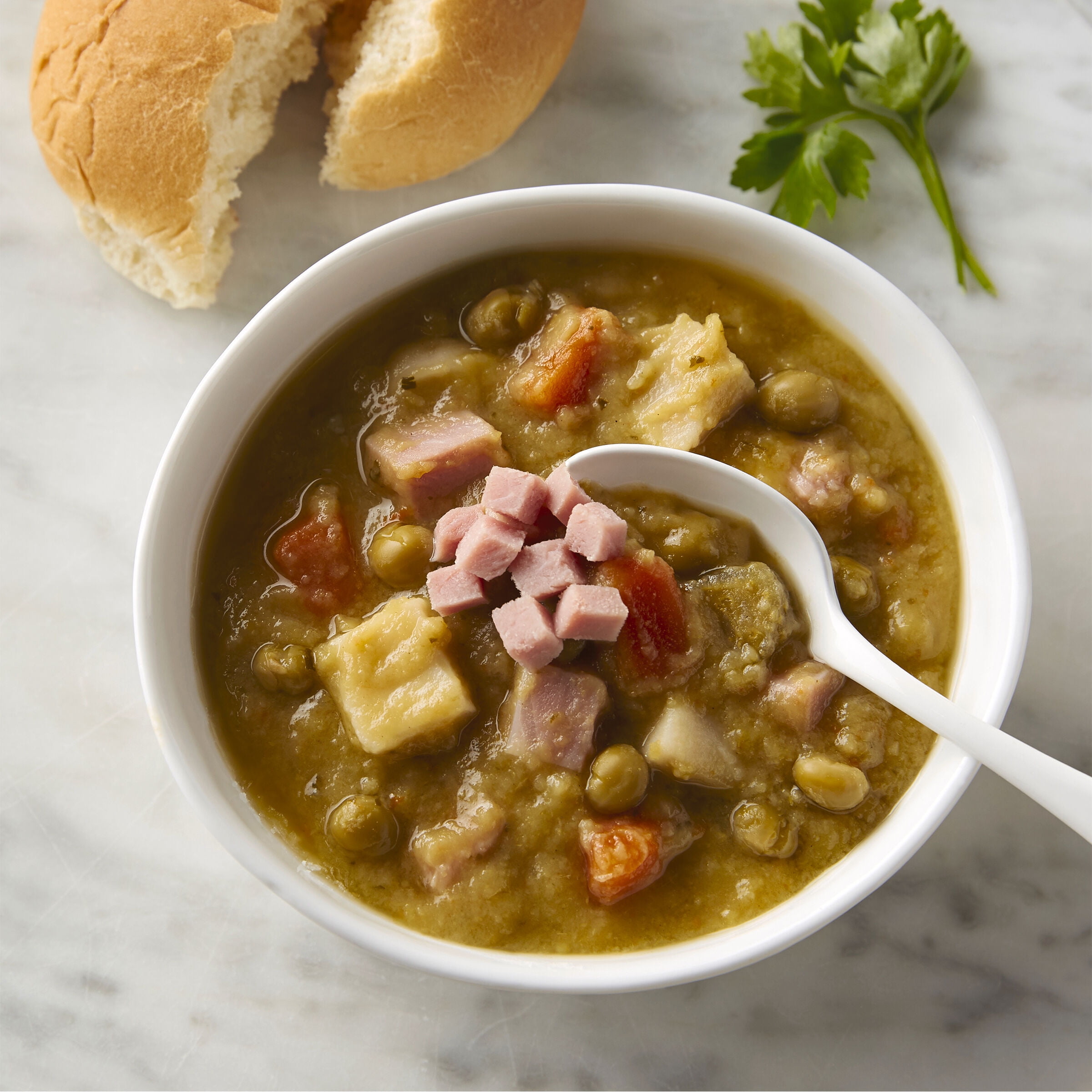 Progresso Split Pea with Ham Soup, Traditional Canned Soup, Gluten Free, 19 oz