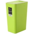 thumbnail image 1 of Trash Bin Press Lid 2.11gal Plastic Garbage Bucket Trash Can Waste Bin for Home, 1 of 10