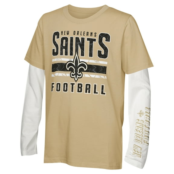 Youth New Orleans Saints In the Mix T-Shirt Combo Set