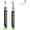 Silver*2, variant on Golden Tombstone Marker Pen, Waterproof Stone Touch up Pen, Quick Dry Gravestone Paint Pens, Weatherproof Oil-Based Gold Paint Pens for Restoring Faded Grave Inscriptions (White*2)