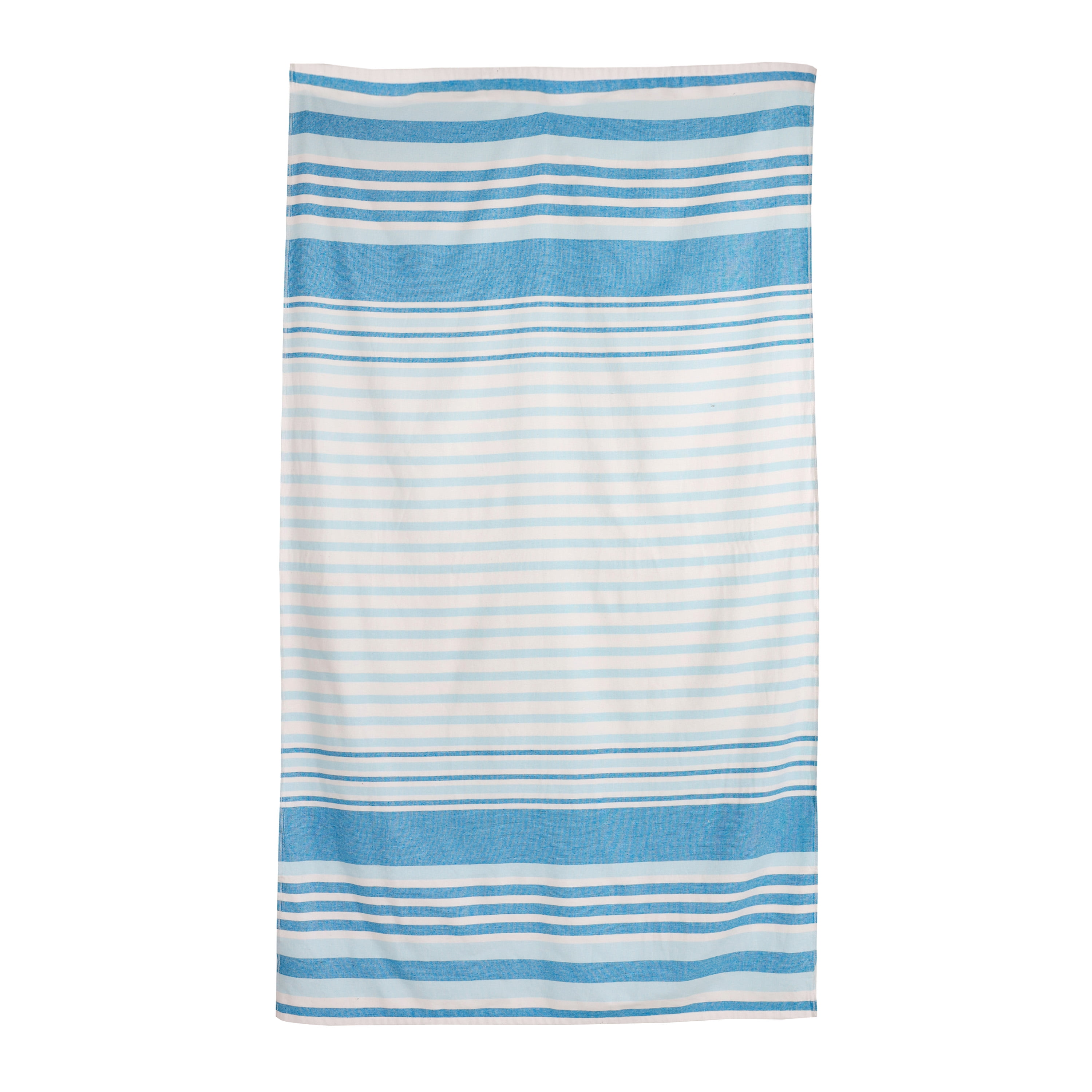 Better Homes & Gardens Beach Towel, Oversized Peshtemal, Blue Stripe ...