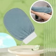 thumbnail image 1 of Guante de baño Limpiador perfecl suave para piernas azul, 1 of 3