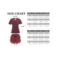 thumbnail image 5 of Little Donkey Andy 2 Piece Short Sets Golf Shirts for Women Dry Fit Mesh Shorts Workout Set with Pockets Hiking Gym Jogging Tracksuits Rose XS, 5 of 5