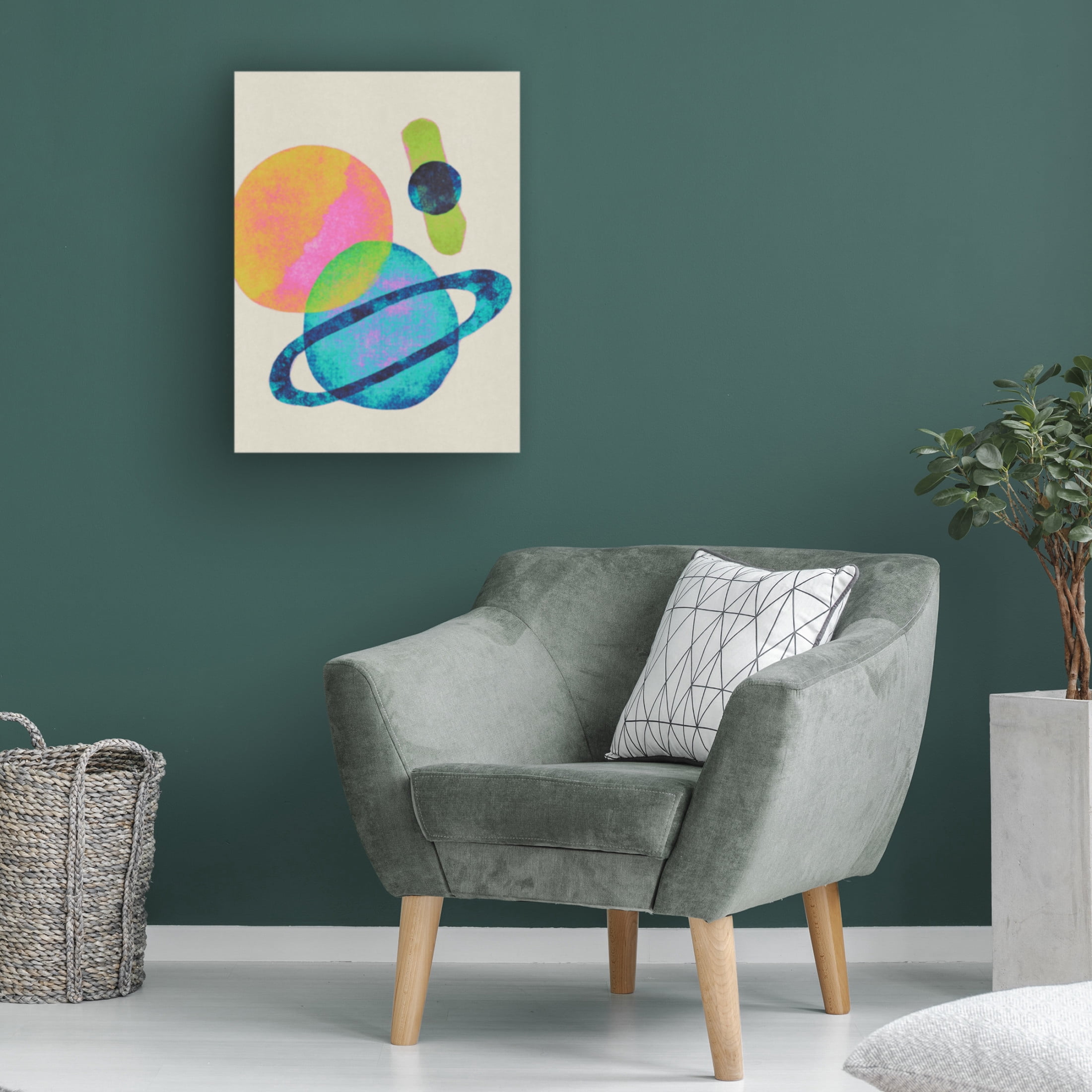 Trademark Fine Art Alisa Galitsyna Bright Universe Canvas Wall Art