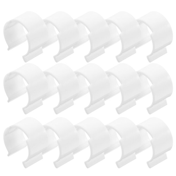 unbranded 30Ud Clips Plásticos Para Bombas De Aceite Desmaquillante Accesorios Cosméticos Para Uso Doméstico