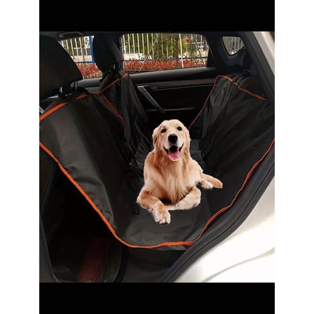 Dog Car Seat Cover for Back Seat,Oxford Cloth Durable Scratchproof Dog Hammock,Pet Seat Cover Protector for Cars,Trucks and SUV