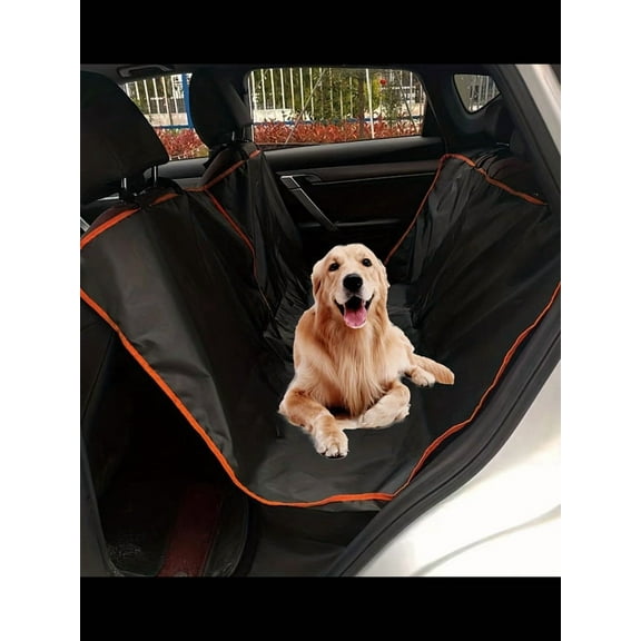 Dog Car Seat Cover for Back Seat,Oxford Cloth Durable Scratchproof Dog Hammock,Pet Seat Cover Protector for Cars,Trucks and SUV