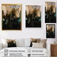 thumbnail image 4 of Designart "Black Chaos III" Abstract Wall Art Print, 4 of 5