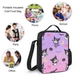 thumbnail image 6 of Kuromi And My Melody Lunch Bag, Insulated Lunch Bag for Women Men Lunch Box Container Bag Reusable Lunch Tote Bag for Office, Work, Beach, Travel, Picnic, 6 of 7