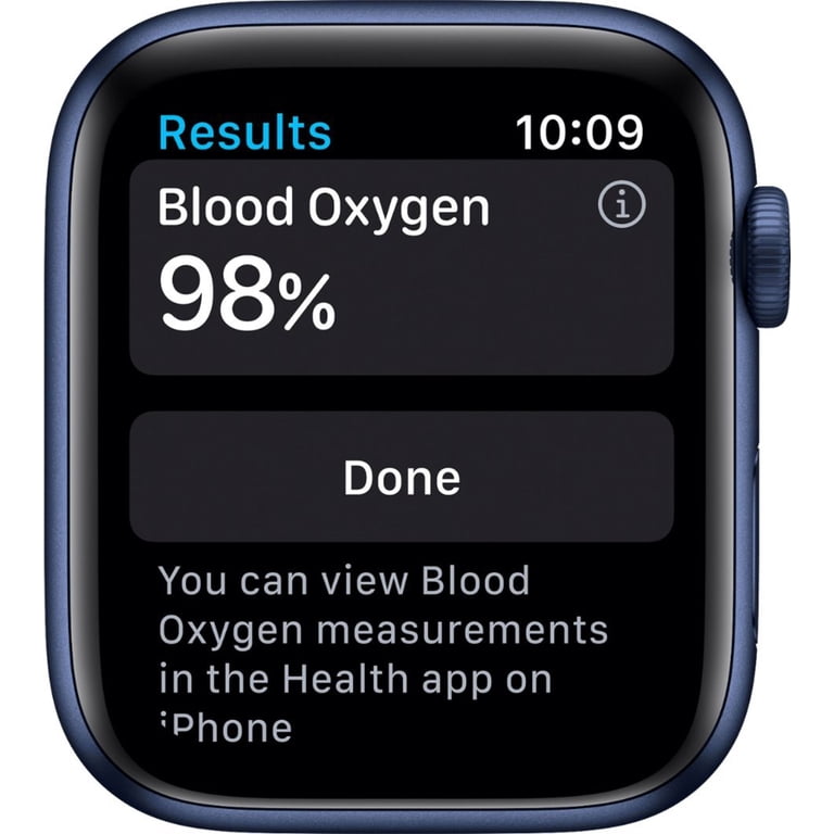 Free Shipping! Pre-Owned Apple Watch Series 6 44MM Blue - Aluminum