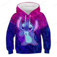 thumbnail image 1 of Primavera y otoño sudaderas con estampado 3D película Stitch hombres mujeres niños moda sudaderas con capucha pulóver Streetwear niño niña niños Tops150 zhangmengya CONDUJO, 1 of 2
