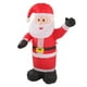 thumbnail image 3 of Papá Noel inflable navideño resistente al agua y al desgarro con luces LED, 3 of 14
