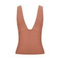 thumbnail image 6 of Wycnly Summer Saving Tank Top for Women Womens Summer Tops Going out Deep V Neck Slim Fit Tunic Tops Fashion Solid Sleeveless T Shirts Girls Sleeveless Shirt, 6 of 7