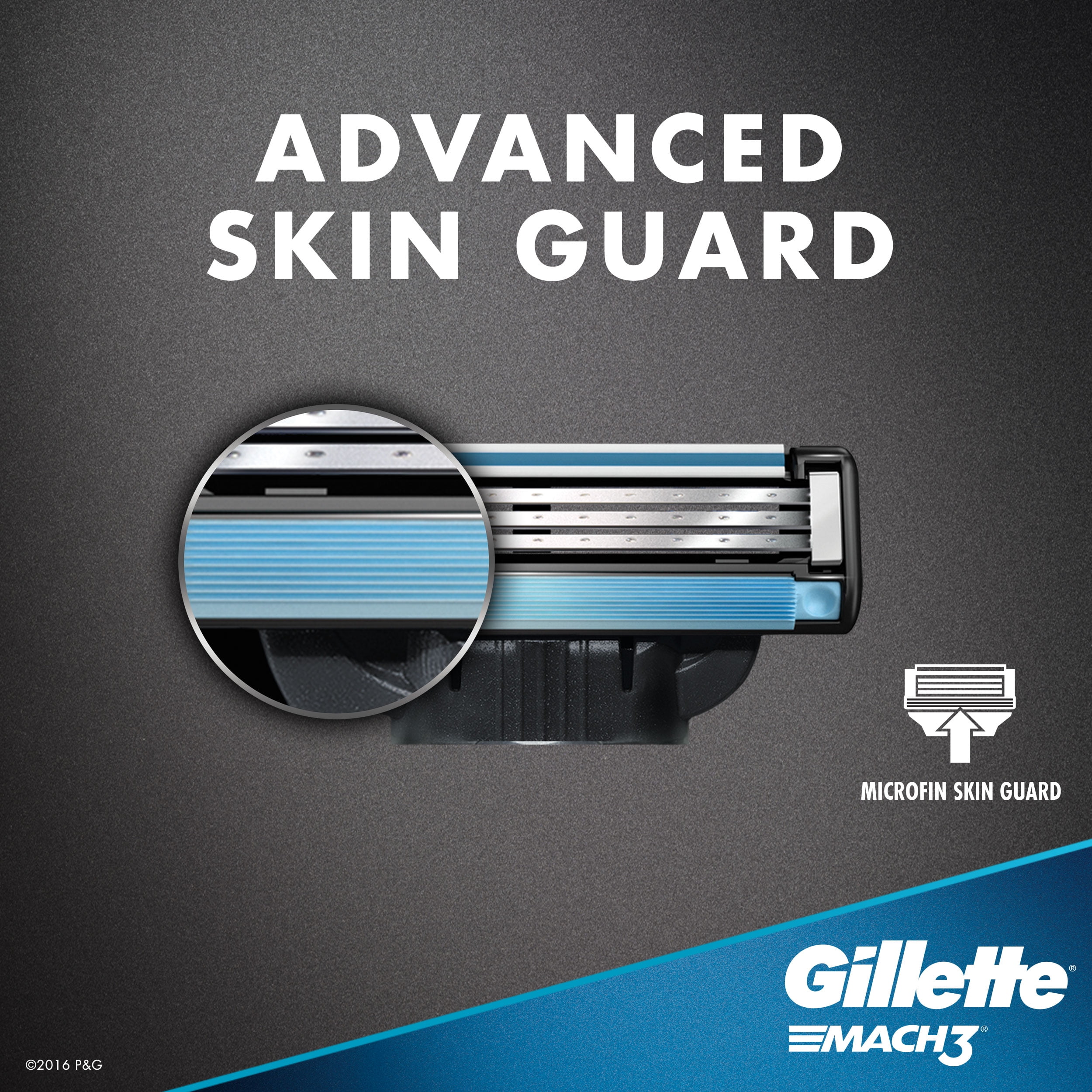 Gillette Mach3 Men's Razor Blades - 5 Refills
