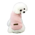 thumbnail image 2 of CICRKHB Small Dog Sweater Pet Spring and Summer Solid Color Dog Shirt Costumes Pet Dog Clothes Vest Pet Supplies Pink, 2 of 2