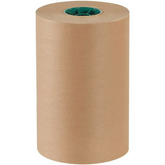 Office Depot® Brand Poly-Coated Kraft Paper, Roll, 12" x 600', Kraft